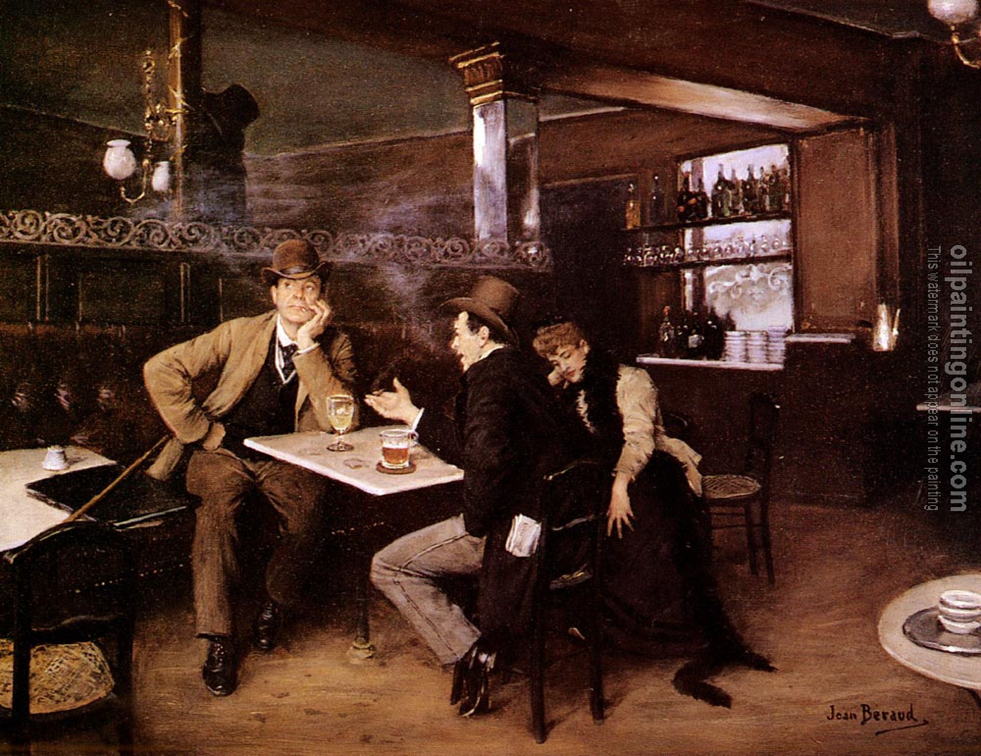 Jean Beraud - Au Bistro